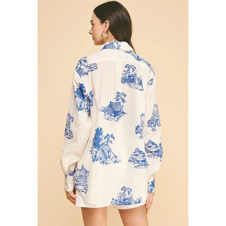 French Toile Shirt