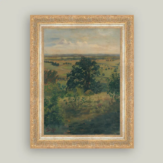 Framed "View of Sur Stefan" Print