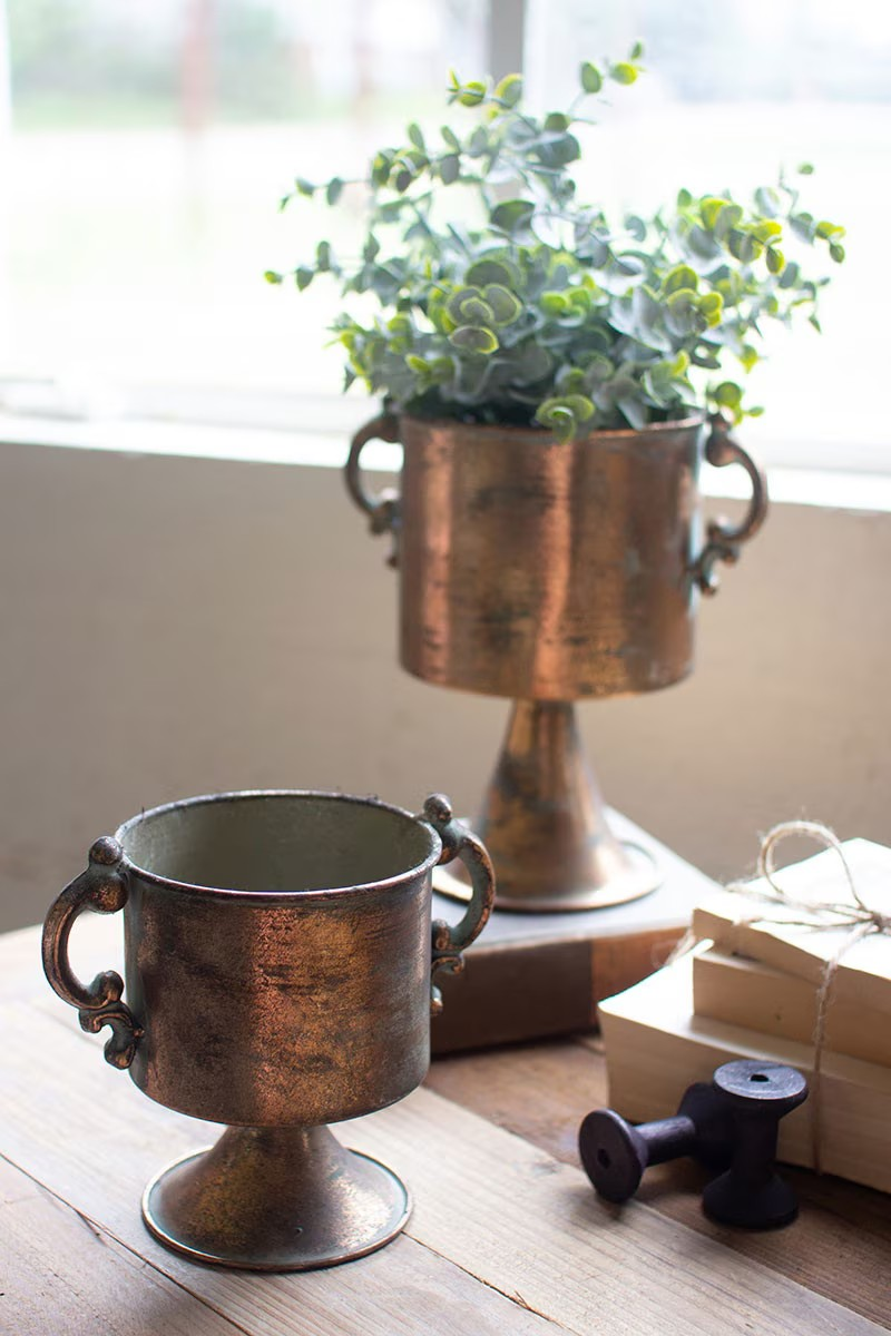 English Trophy Planters