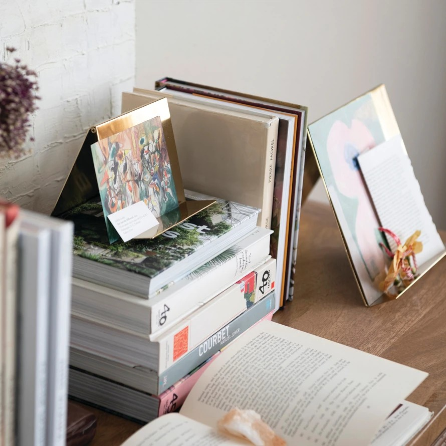 Gold Metal Folding Stand