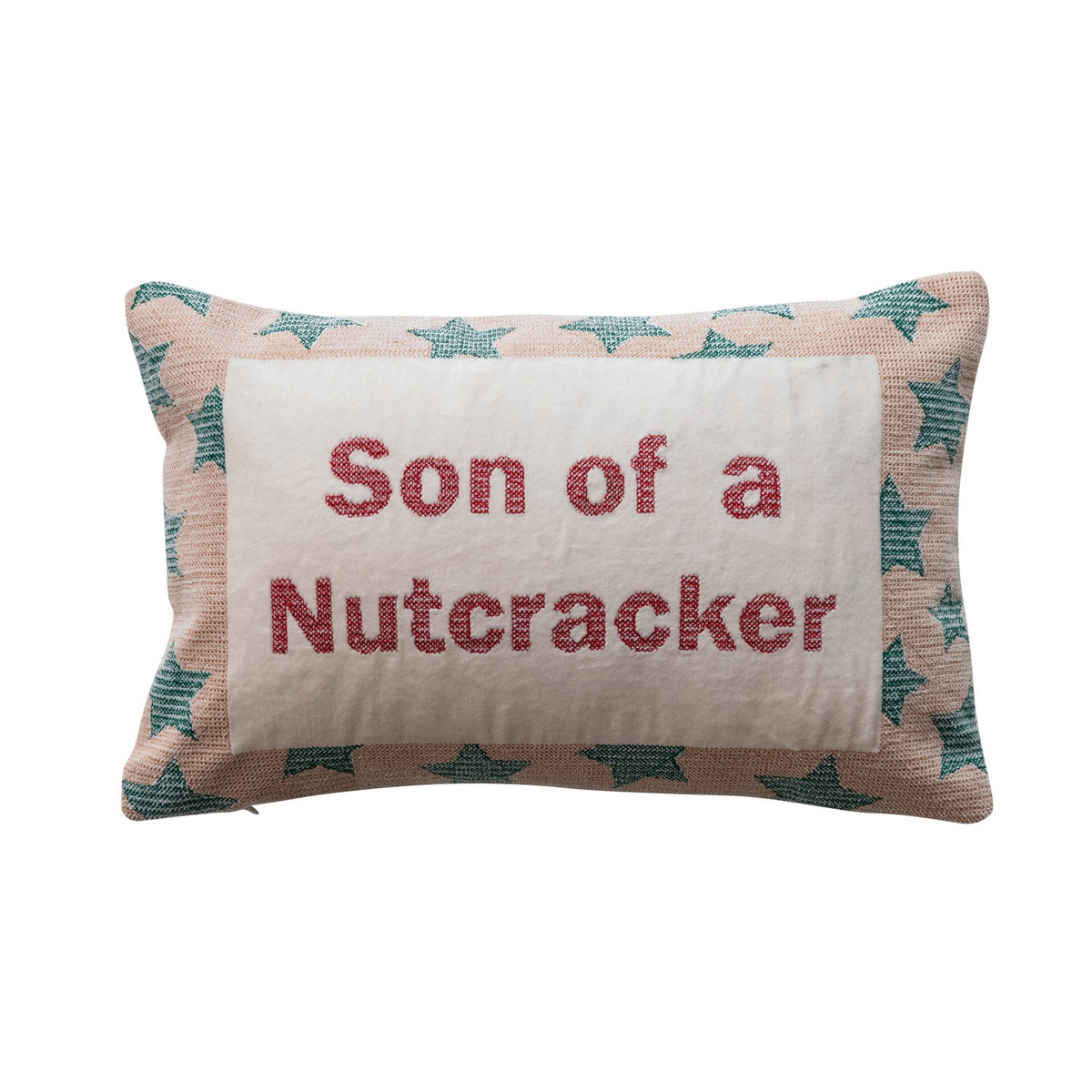 "Son of a Nutcracker" Lumbar Pillow