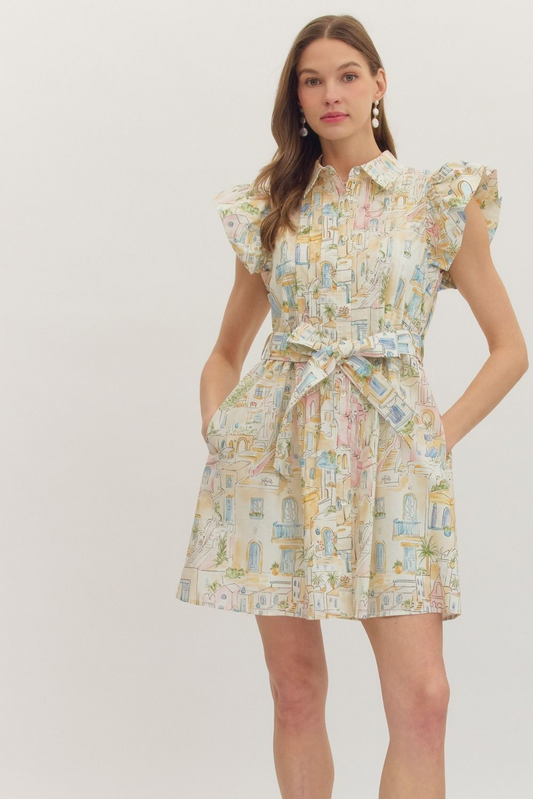 Positano Postcard Dress