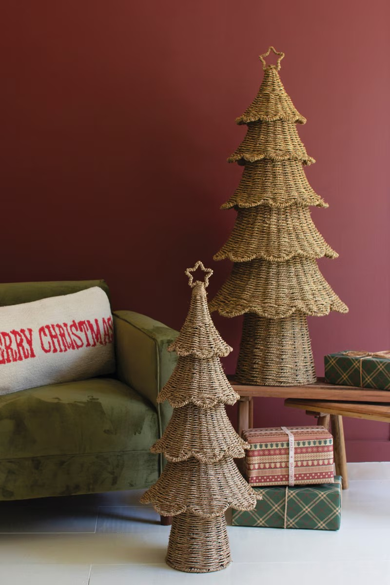 Rattan Christmas Tree
