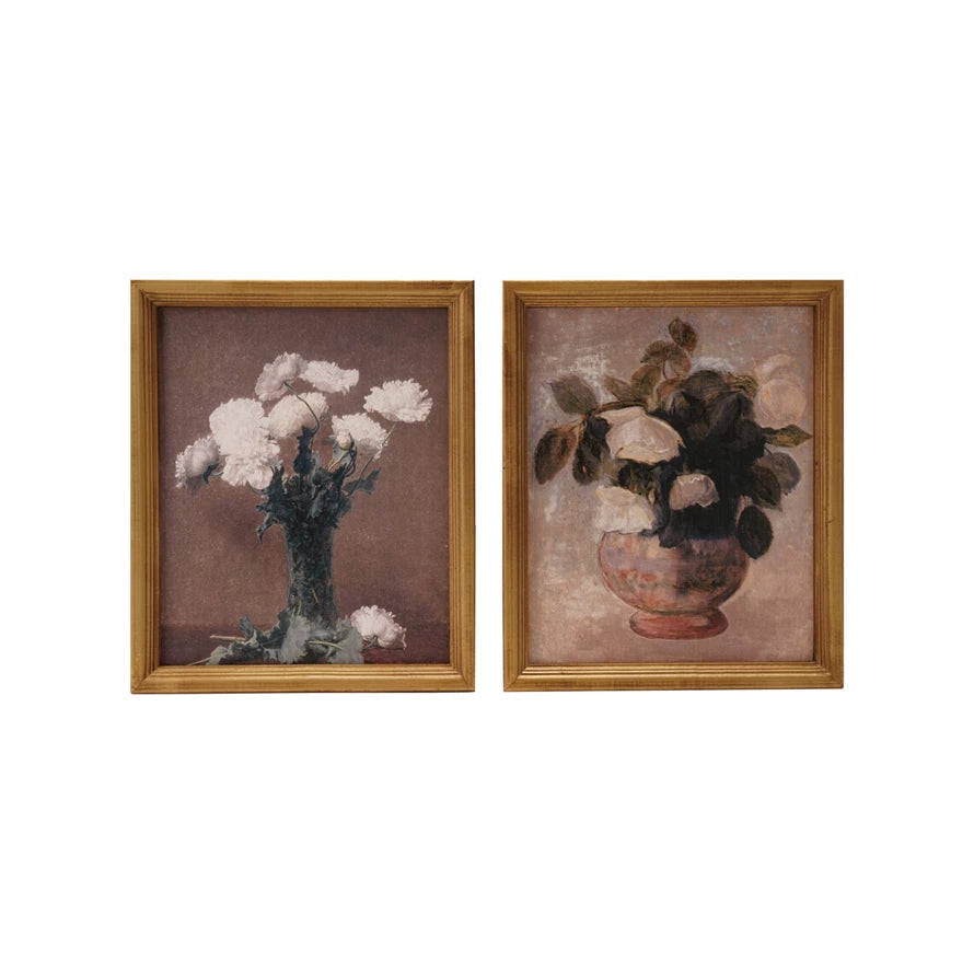 Earthy Floral Print
