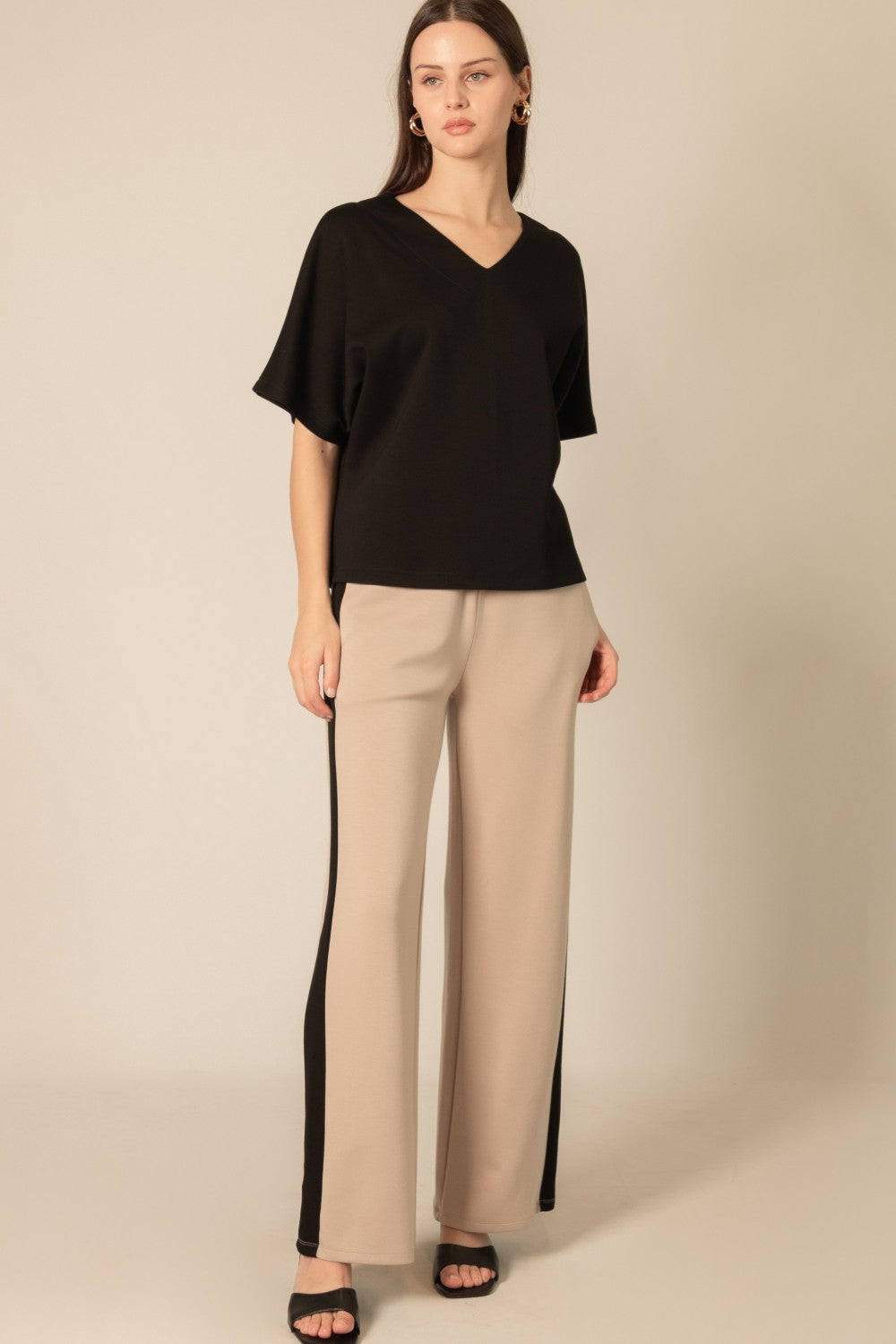 Butter Modal V-Neck Short Sleeve Top