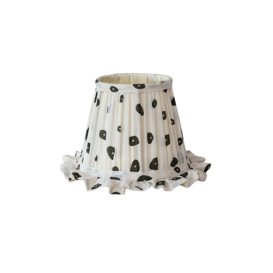 Polka Dot Clip on Lampshade