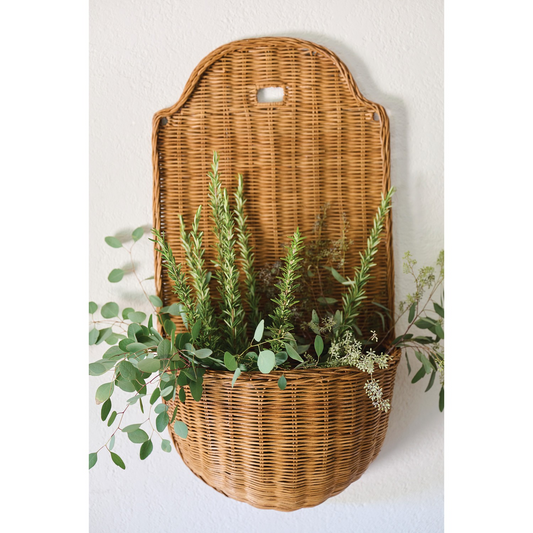 Rattan Wall Basket