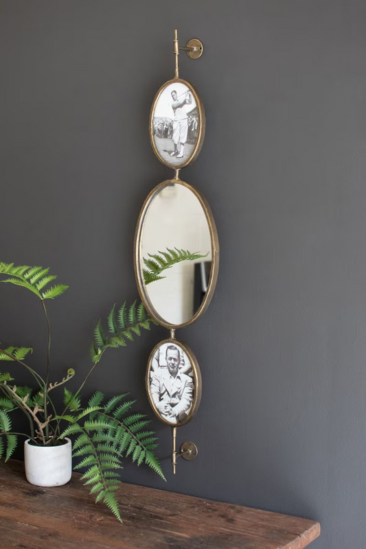 Rotating Wall Mirror