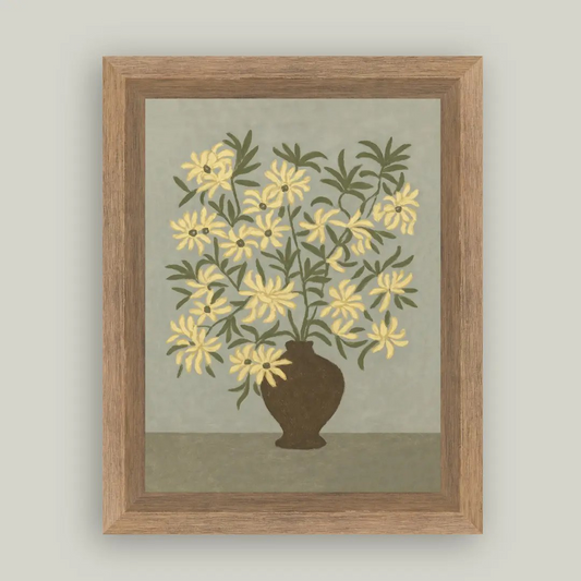 Whispering Blooms Framed Print