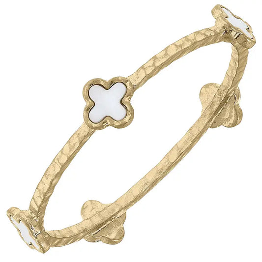 Pearl Clover Bracelet