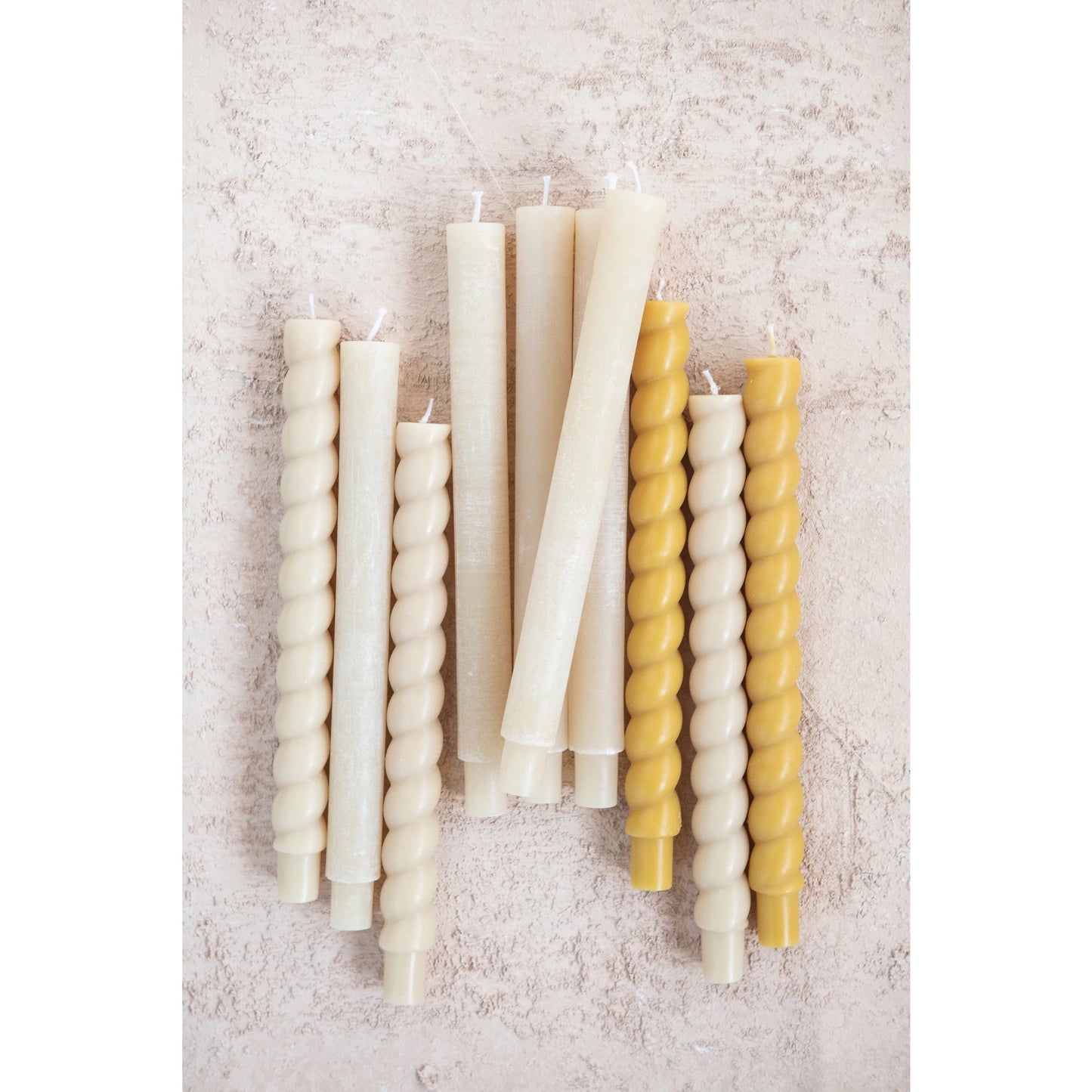 Twisted Tapers Ivory