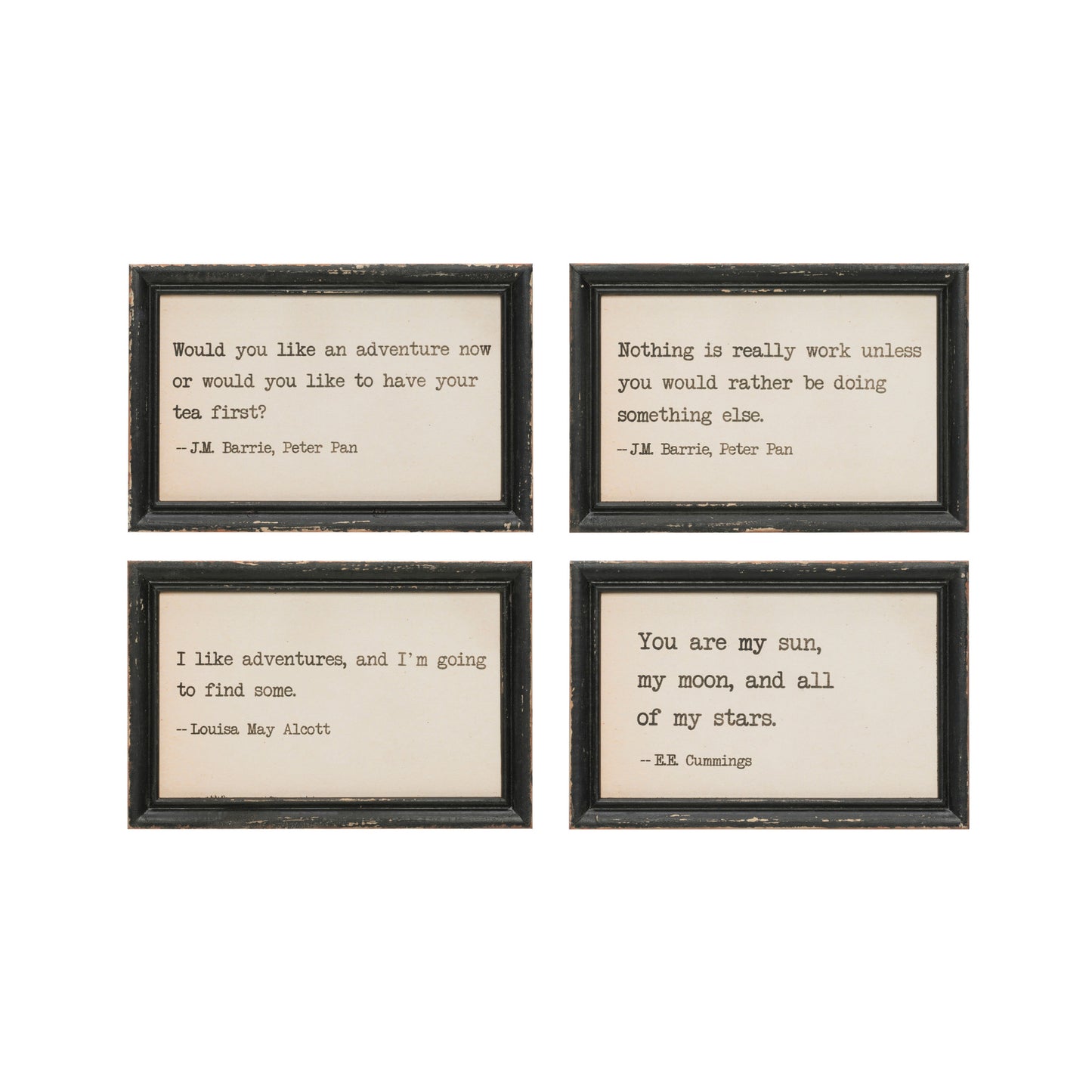 Black Framed Quotes