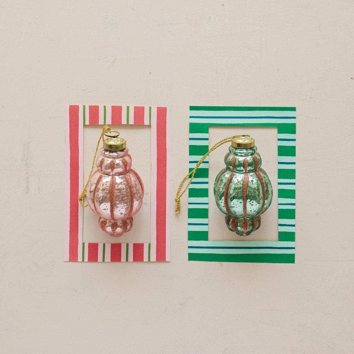 Striped Final Ornament