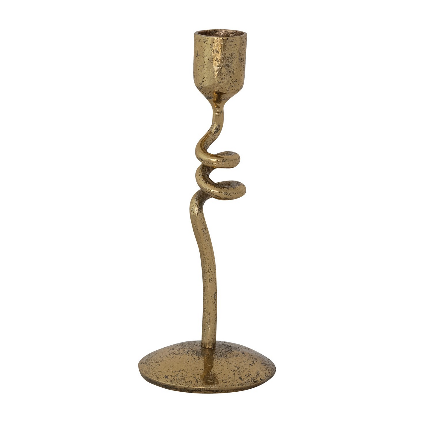 Gold Spiral Taper Holder