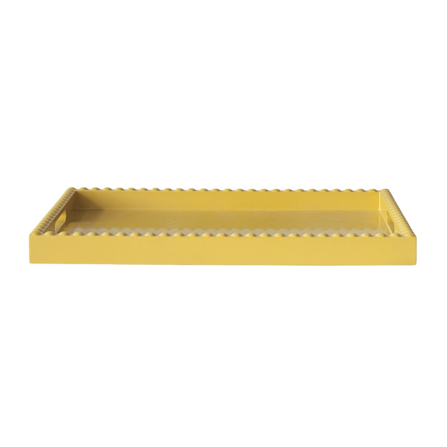 Yellow Lacquered Tray