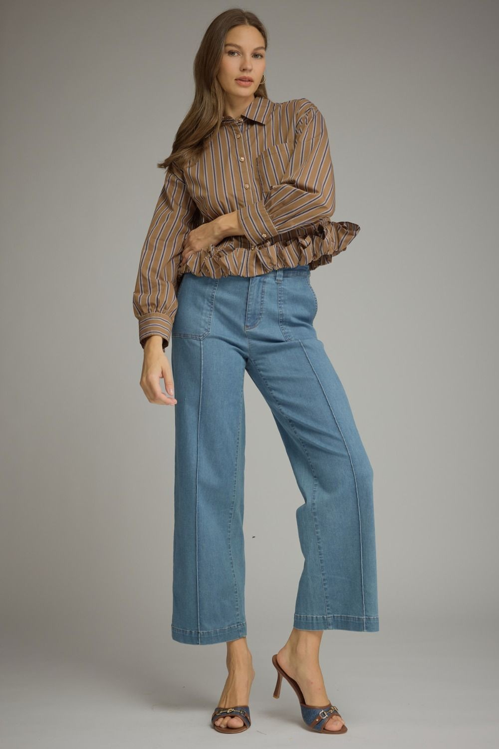 Reina Ruffle Blouse