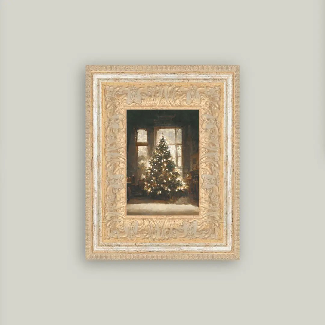 Framed Glowing Tree