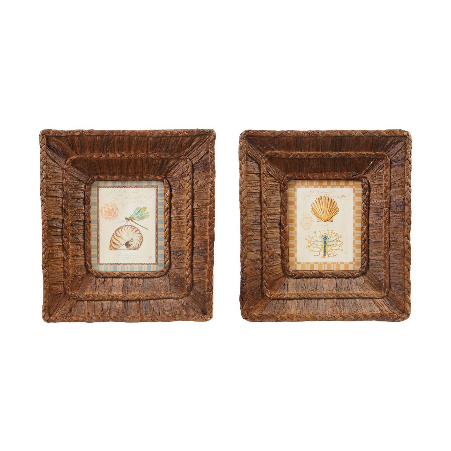 Woven Framed Water Hyacinth