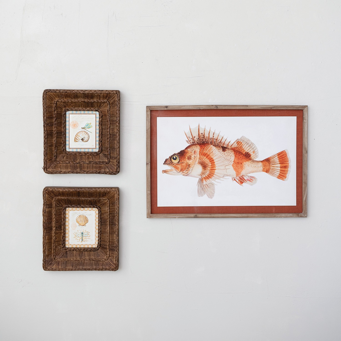 Woven Framed Water Hyacinth