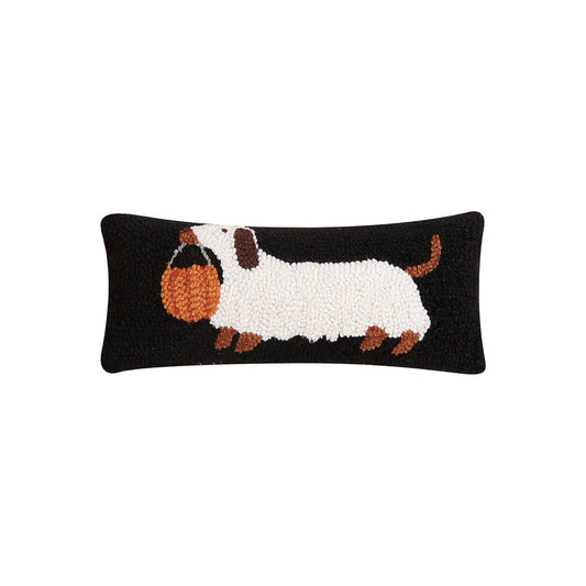 Trick or Treat Dachshund Pillow