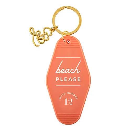 Retro Motel Key Chain