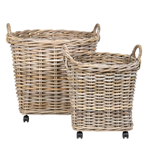 20" Rattan Storage Basket